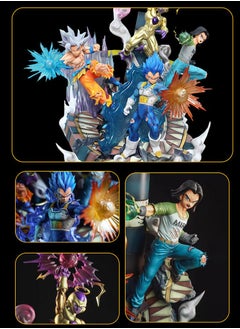 Naruto Dragon Ball Soul Forging Tournament of Power Son Goku Vegeta Frieza No. 17 Model Anime Toys and Ornaments  - Image 4