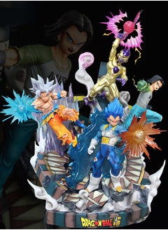 Naruto Dragon Ball Soul Forging Tournament of Power Son Goku Vegeta Frieza No. 17 Model Anime Toys and Ornaments  - Image 3