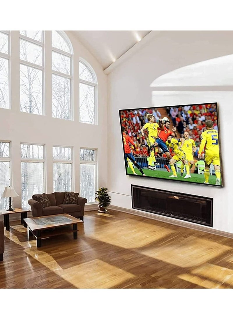 26" - 75" Fixed TV Wall Mount Bracket, Universal Tilt TV Heavy Duty Wall Mount Adjustable TV Stand for LED LCD OLED Plasma TV with Super Strong 50kg Weight Capacity VESA up to 700 x 400  - Image 2