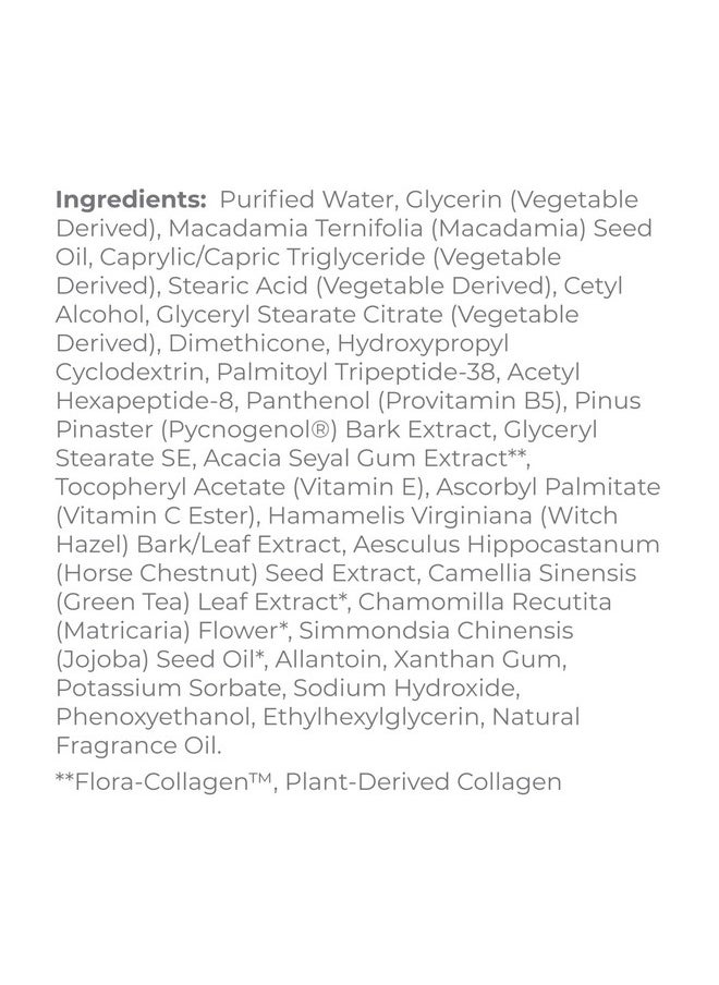 derma-e - Advanced Peptides And Vegan Floracollagen Moisturizer Double Action Collagen Face Cream With Peptide Complex Intensely Hydrating Face Moisturizer For Lines Wrinkles And Redness 2 Oz - Image 1