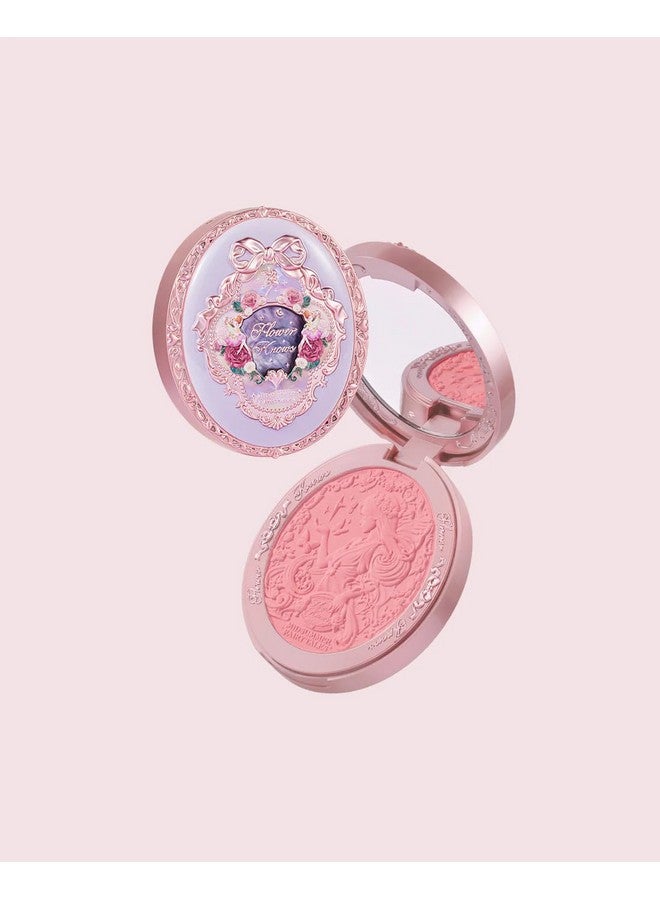 فلاور نوز أحمر خدود منقوش من فلاور نوز ميد سمر فيريتيلز، لمسة نهائية غير لامعة، أحمر خدود قابل للبناء والدمج للخدود، ناعم ويدوم طويلاً للفتيات والنساء (03 باليه فيري، 5 غرام) - Image 1