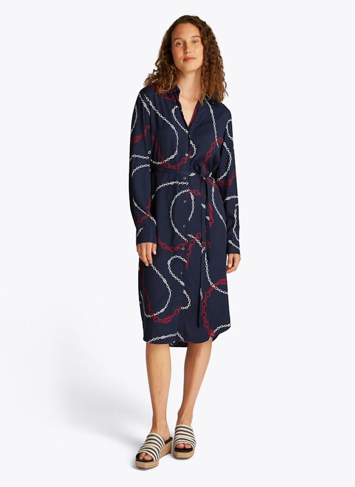 TOMMY HILFIGER - Button Down Shirt Dress - Image 1