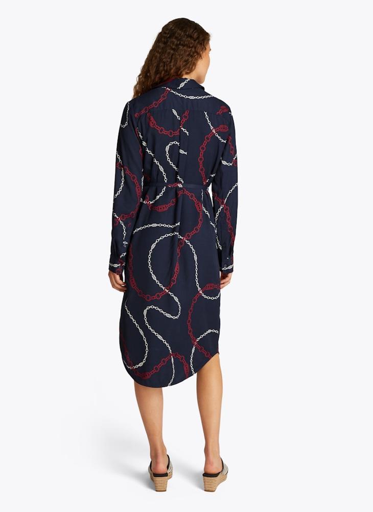 TOMMY HILFIGER - Button Down Shirt Dress - Image 1