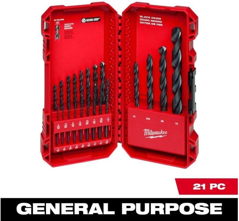 Milwaukee 15-Piece Thunderbolt Black Oxide Drill Bit Set - Image 5