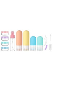 Fanski 16 Pack Travel Bottles Set - TSA Approved Leak Proof Silicone Squeezable Containers for Toiletries, Conditioner, Shampoo, Lotion & Body Wash Accessories  - Image 3
