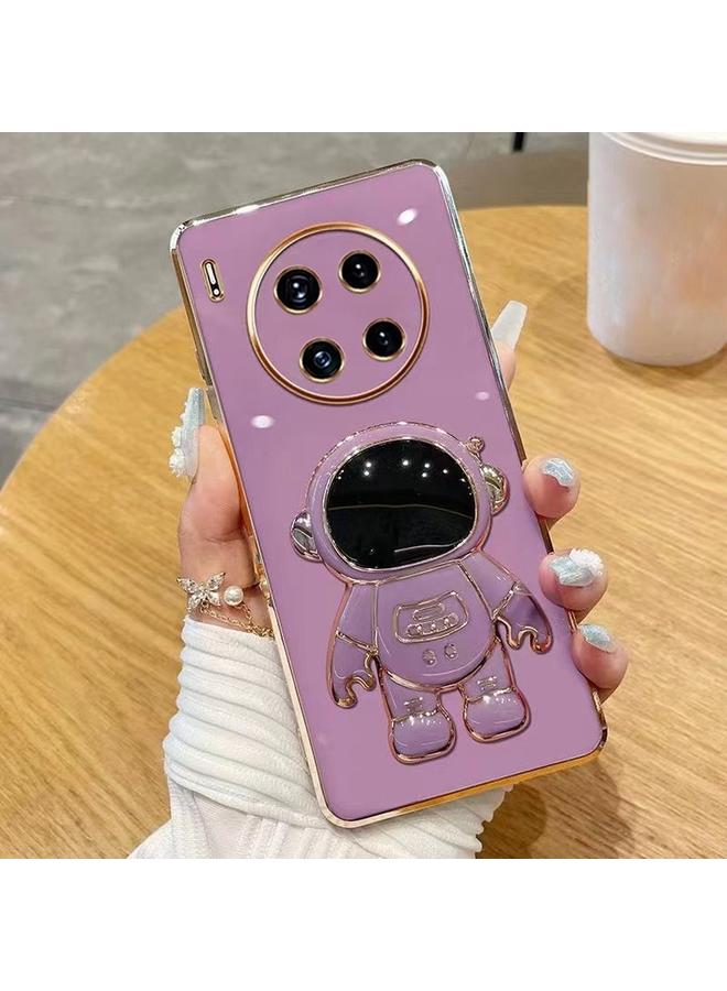 جرين تايجر جراب لهاتف Huawei Mate 40 / 40E جراب هاتف مطلي بالكهرباء على شكل رائد فضاء - Image 1