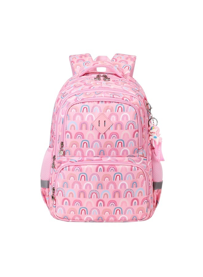 Kids School Backpack 7-10 Years Waterproof Lightweight Spine-Protective Reflective Wear-Resistant Breathable Large Capacity School Supplies - Image 1
