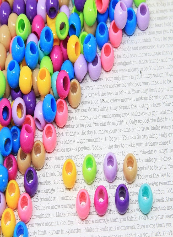 KOKO خرز بوني مميز 160 قطعة 12x15 مم - مزيج ألوان الربيع، مثالي لتضفير الشعر، حرف الأطفال والأساور - Image 3