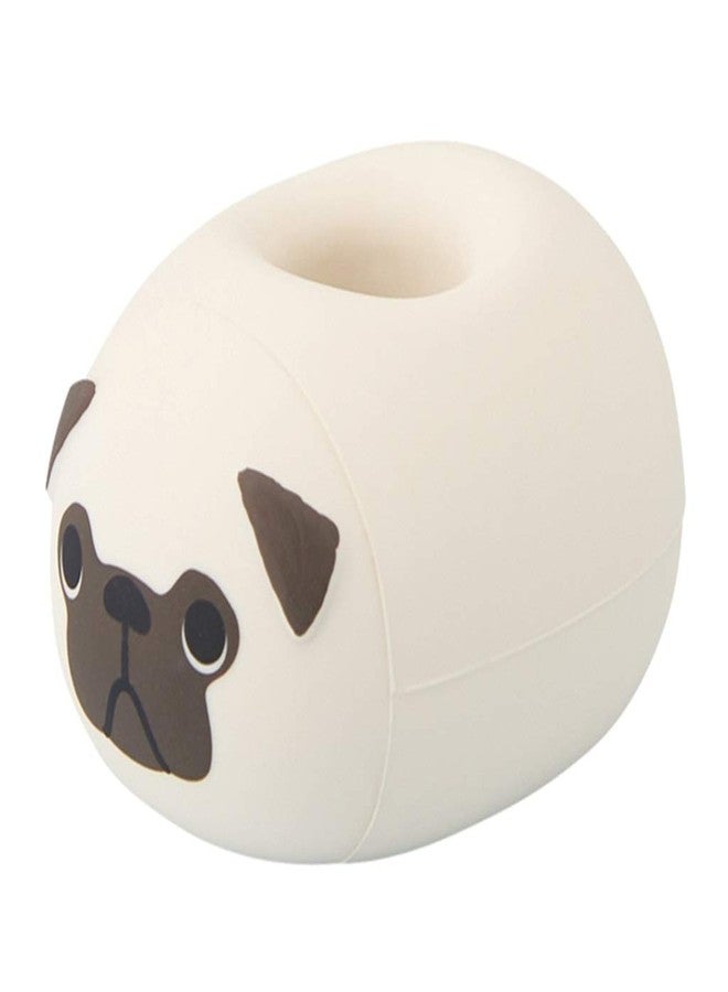 Lihit Lab A7806-18 Punilabo Sleeping Pen Stand, Pug - Image 1