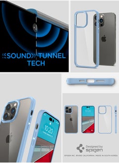 Spigen Ultra Hybrid iPhone 14 Pro Case Cover - Sierra Blue  - Image 5