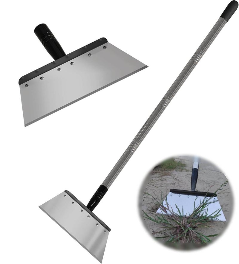 RISETEX Multifunctional Garden Shovel â€“ 54" Heavy Duty Stainless Steel Cleaning Tool with Adjustable Handle for Weeding, Lawn Edging, Snow/Ice Removal & Digging, Durable Outdoor Spade & Scraper - Image 1