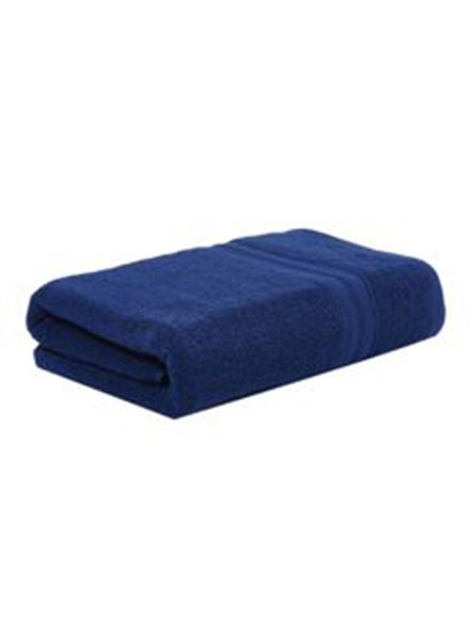 White Rose - Shadow Bath Sheet 550 GSM 100% Cotton Terry 80x160 cm -Luxury Feel Super Absorbent Quick Dry Royal Blue - Image 1