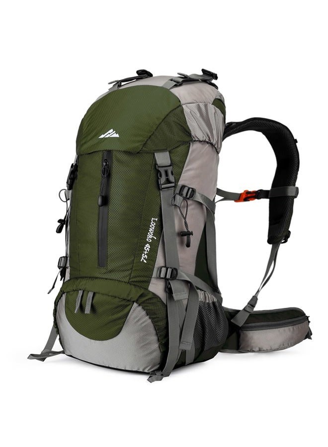Loowoko 50L Hiking Backpack, Waterproof Camping Essentials Bag with Rain Cover, 45+5 Liter Lightweight Backpacking Back Pack - Image 1