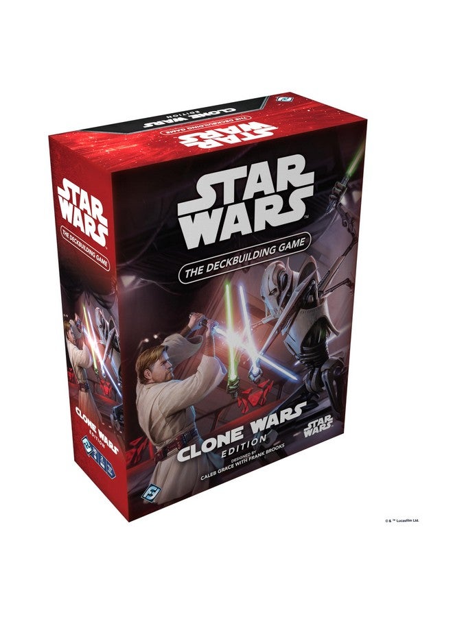 Fantasy Flight Games Star Wars: The Deckbuilding Game: The Clone Wars Edition - Intense Galactic Battle Card Game, Strategy Game for Kids and Adults, Ages 12+, 2 Players, 30 Minute Playtime, Made - Image 1