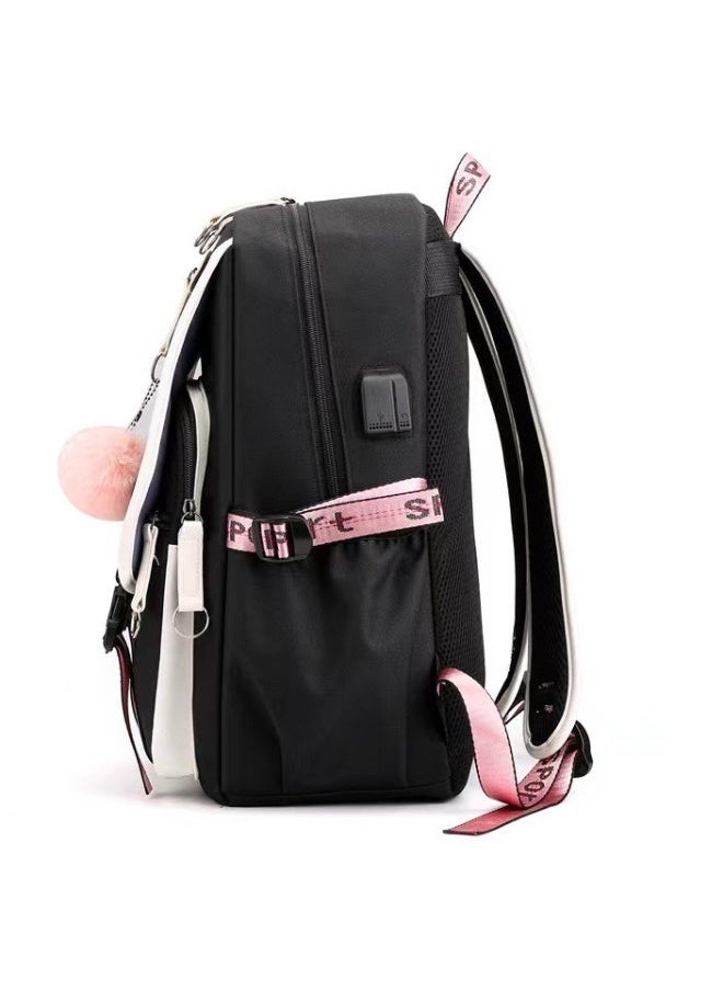NIBEMINENT LISA Casual Backpack With USB Port For Men And Women  - Image 3