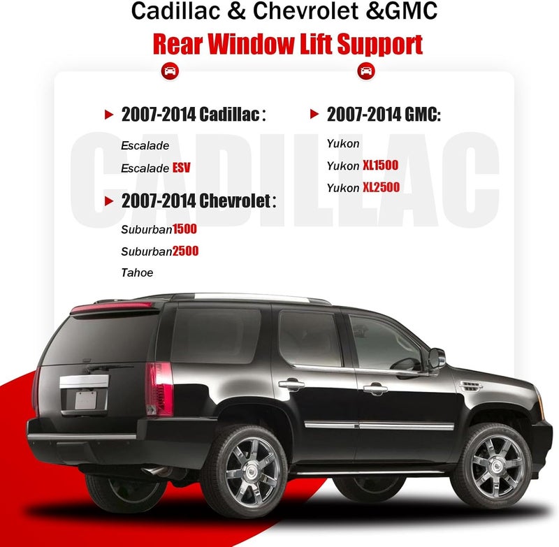 IAQWE Rear Hatch Tailgate Lift Supports 6156 - Image 2