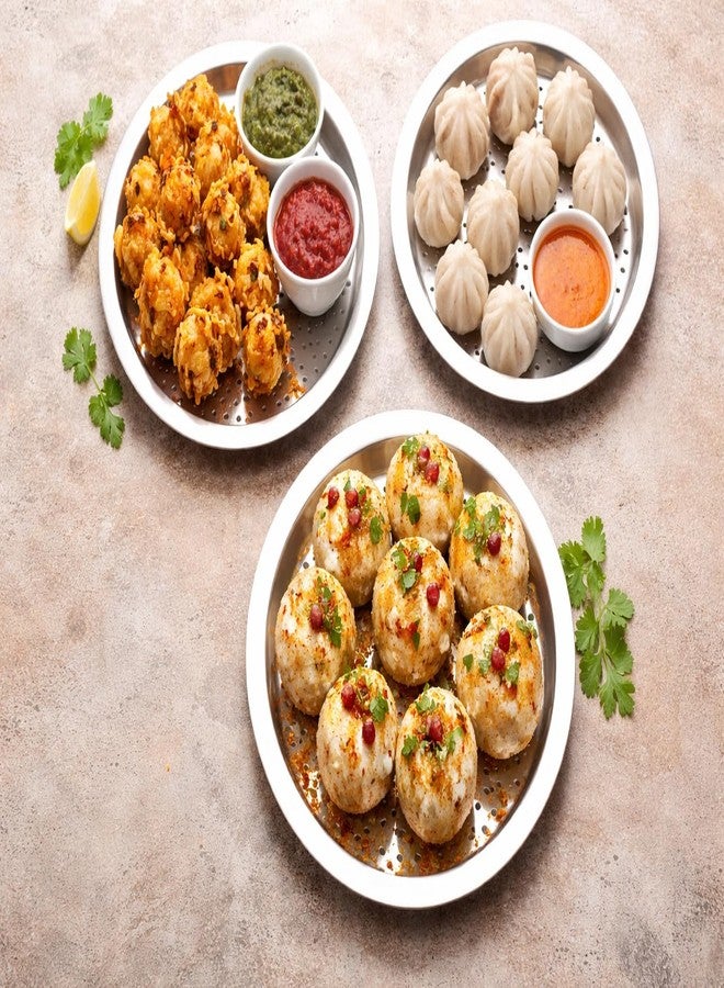 GS KITCHENWARE غطاء قدر من الفولاذ المقاوم للصدأ من جي إس مع فتحة بخار | غطاء تشيبا سميك للأواني والمواقد | 14.8 سم | فضي - Image 3
