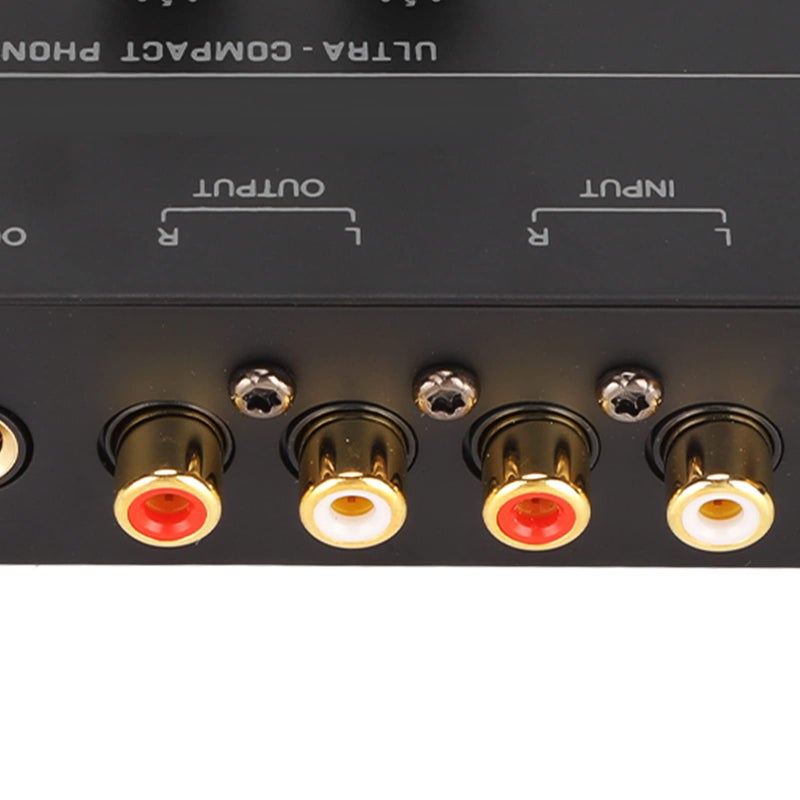 Low Noise Stereo Phono Turntable Preamp Input Output Sensitive US Plug - Image 3