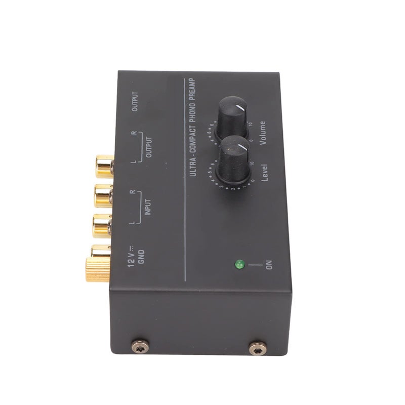 Low Noise Stereo Phono Turntable Preamp Input Output Sensitive US Plug - Image 2