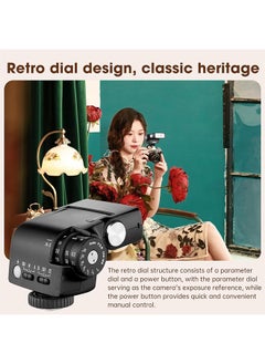 Jinbei JINBEI Hi-5 Retro Camera Flashes GN16 6000K±200K Built-in 2500mAh Lithium-ion Battery with S1/S2 Photo-Sensitive Modes for Sony for Canon for Nikon for Fuji for Olympus Hot Shoe Cameras  - Image 5
