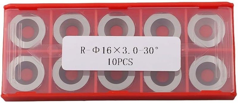 10PCS Solid Carbide Indexable Inserts With M5x8mm Screws For Wood Turning Bowl Hollowing - Image 3