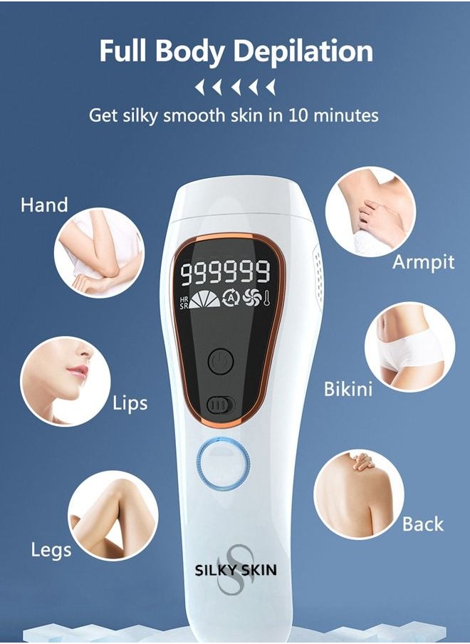 Silky Skin SilkySkin Hair Removal laser home user NEW 2023 - White  - Image 3