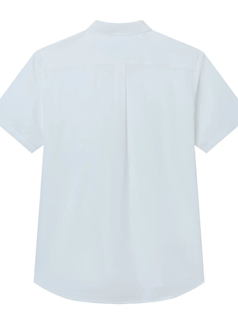 GIORDANO  Men's Slim Linen Cotton Short-Sleeve Shirt for Men | Best Price UAE