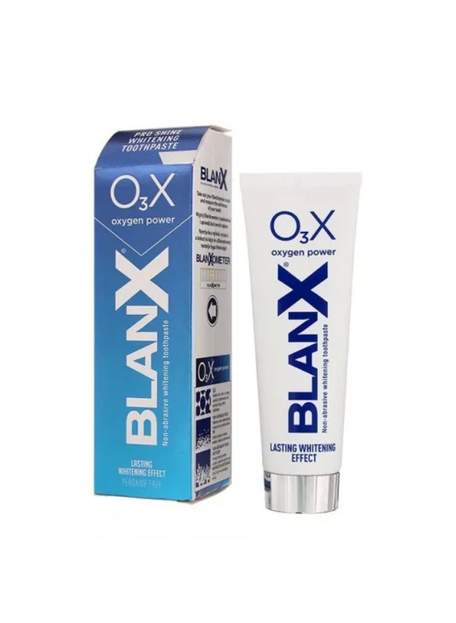 BlanX Oxygen Power Whitening Toothpaste (O3X) - 75ml