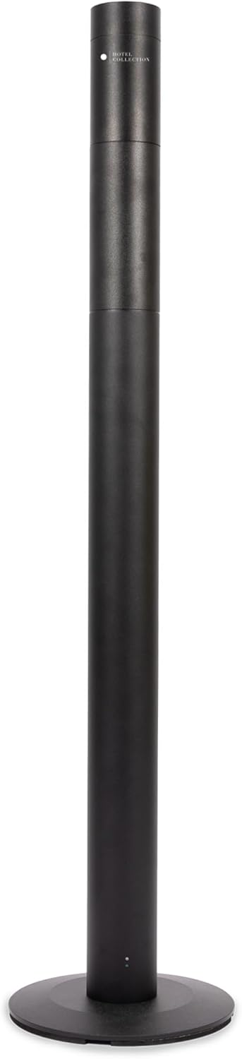 AROMA360 Aroma360 Hotel Collection Tower Diffuser for Essential Oil Up to 800 sq ft Coverage Remote Control Aromatherapy Scent Diffuser Home, Spa, Office and Business Air Freshener Midnight Black 