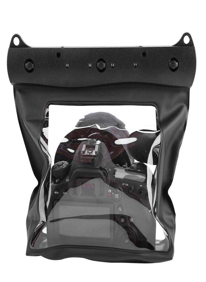 Underwater Waterproof Dving Case Bag 20M for Nikon DSLR Cameras Black - Image 1