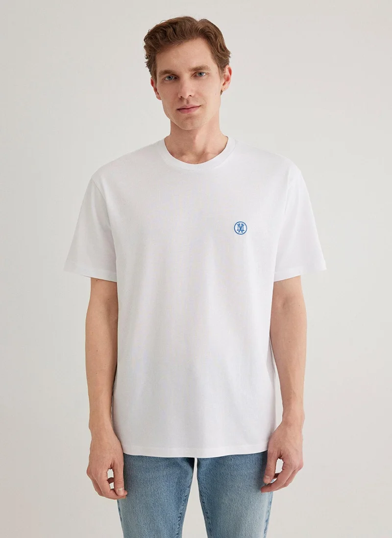 MAVI Mavi Logo Printed White T-Shirt