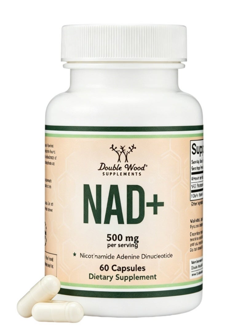 مكمل غذائي معزز لـ NAD+ مشابه لنيكوتيناميد ريبوسيد، 500 ملغ لكل جرعة، 60 كبسولة - Image 5