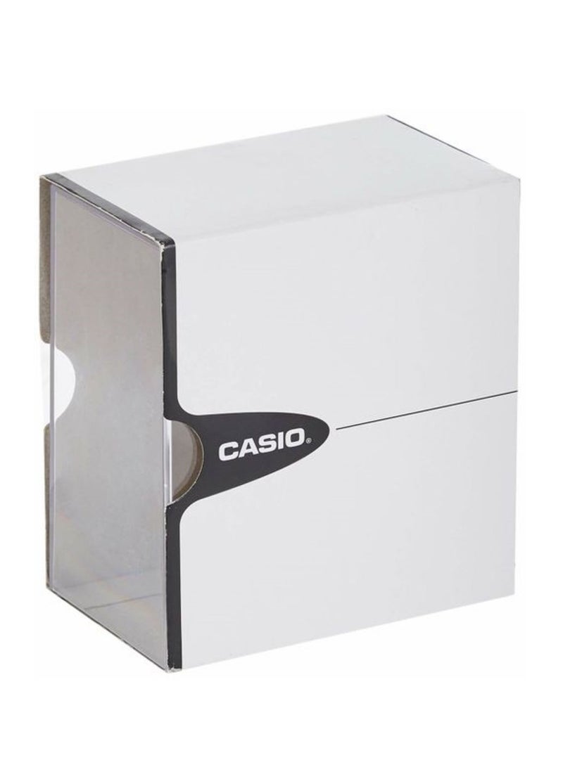 CASIO ساعة يد رقمية من الستانلس ستيل للجنسين A-168WGG-1ADF - 33 مم - رمادي - Image 3
