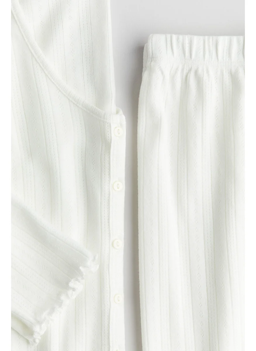 اتش اند ام 2-Piece Pointelle Set