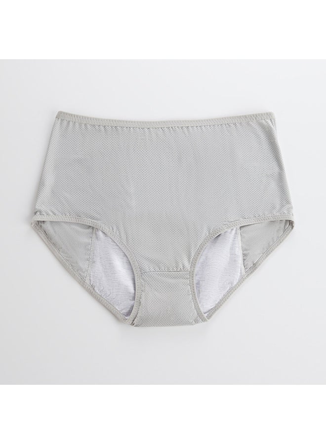 Physiological Pants Front And Back Leak-proof Menstrual Period Menstruation Towel Sanitary Pants Breathable High Waist Plus Size Underwear Women