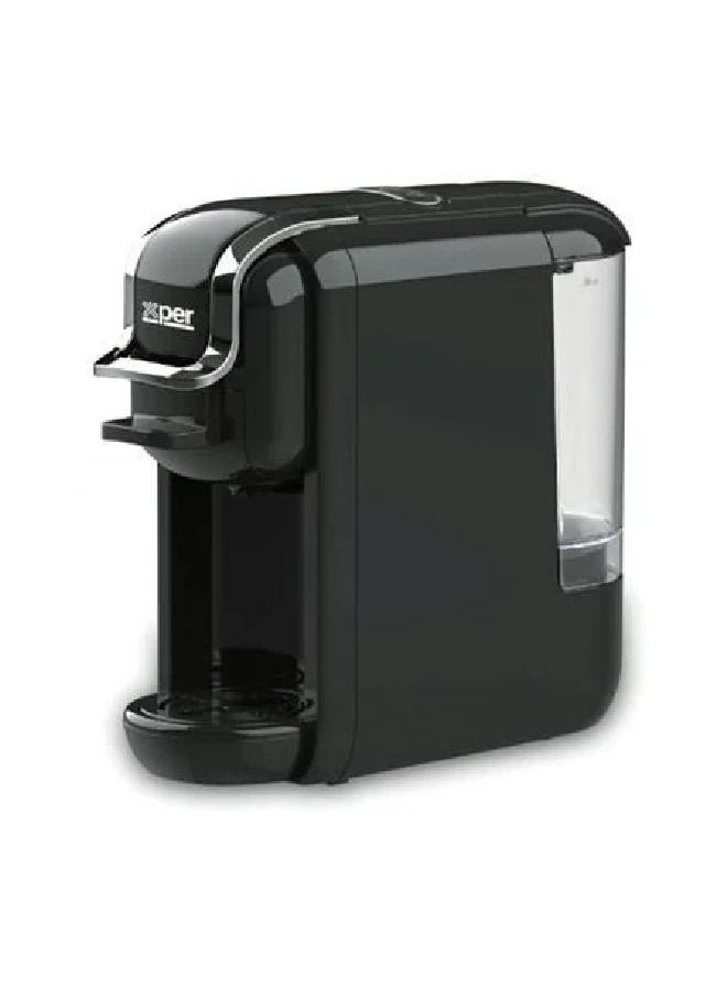 إكسبير صانعة قهوة للكبسولات و البن - 1450 وات - 19 بار -أسود - XPC-90B  - Image 2