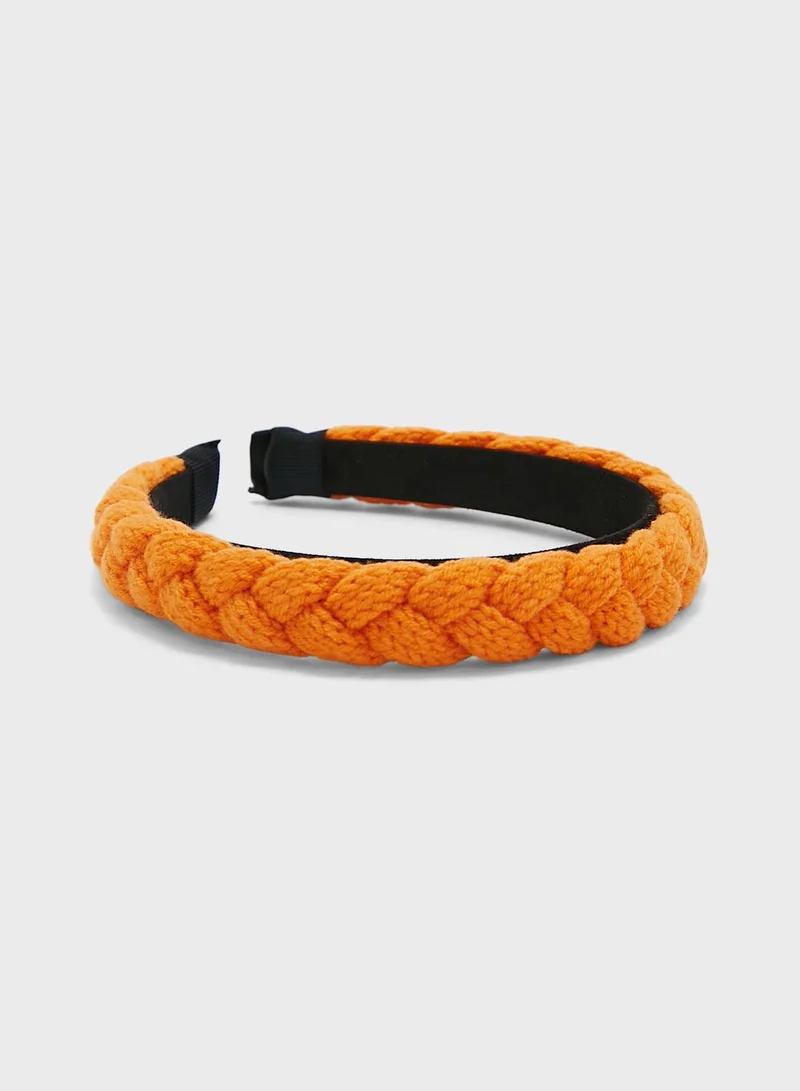 Ginger Twisted Crochet Headband