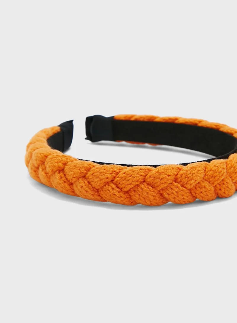 Ginger Twisted Crochet Headband