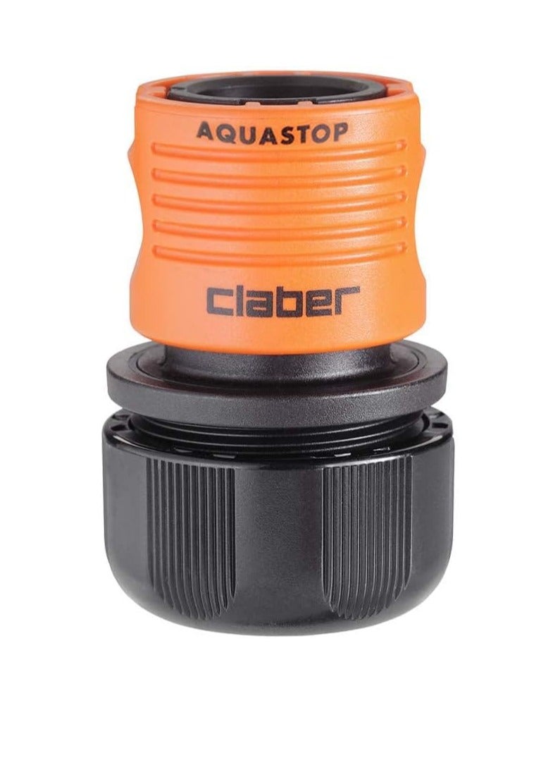 Claber 8605 3 4” Automatic Coupling With Aquastop - Image 1