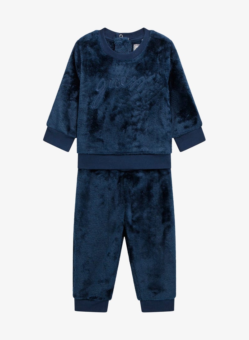 GUESS Kids Crew Neck Sweatshirt and pant Sets - Image 1