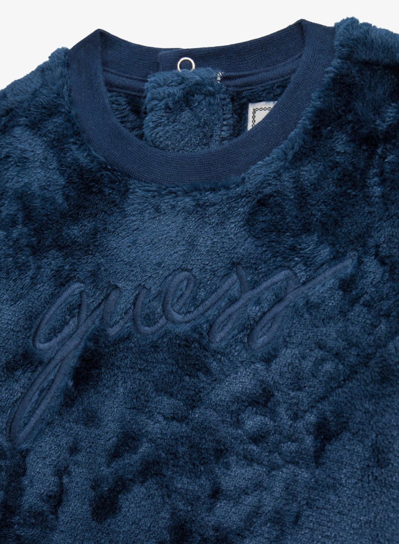 GUESS Kids Crew Neck Sweatshirt and pant Sets - Image 4