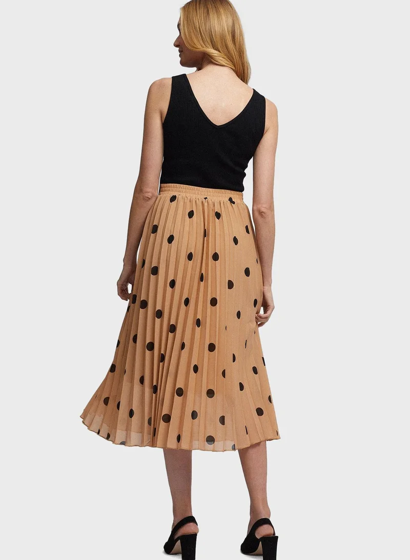 DOROTHY PERKINS Printed Pleated Skirt