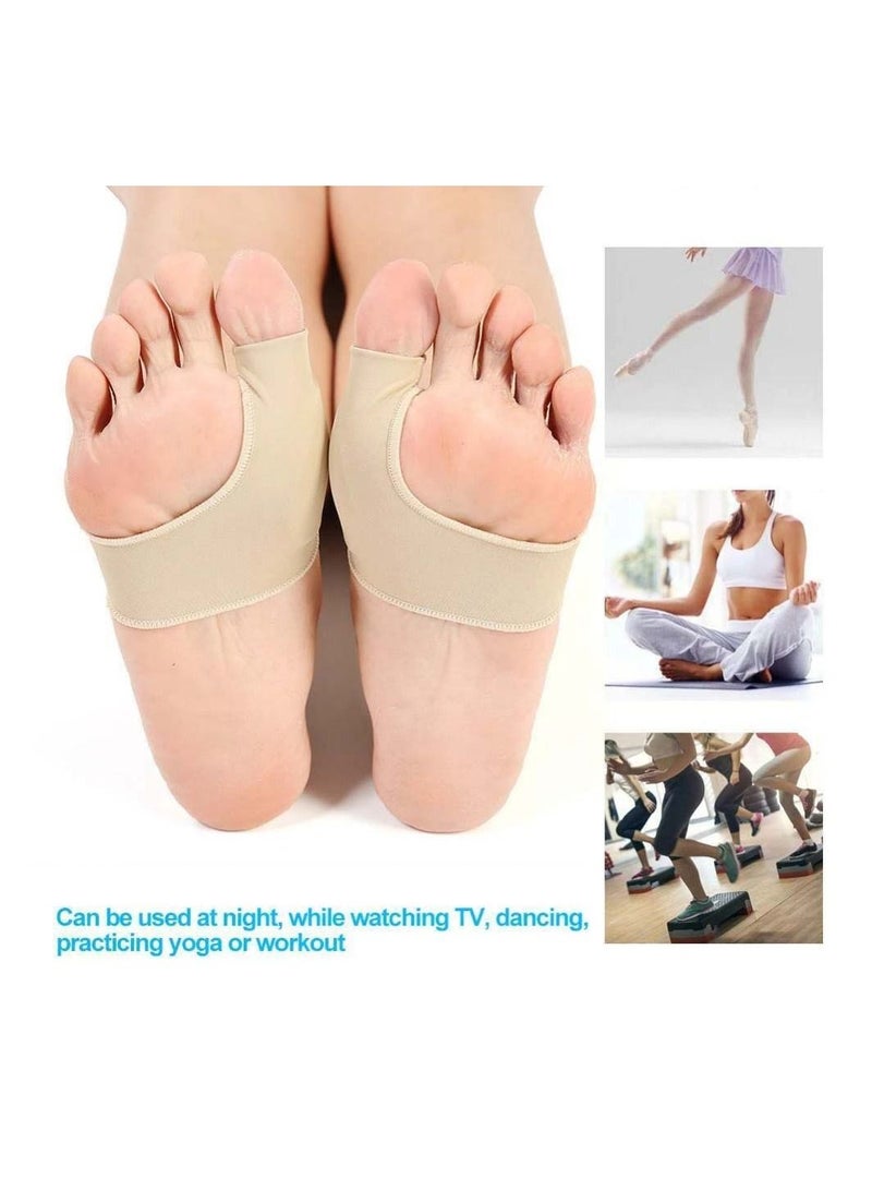 Bunion Corrector 2Pcs Valgus Orthosis for Big Toe Gel Cushion Brace Support Hallux Hammer Pain and Inflammation Relief Guard Shield Unisex Women Men - Image 3