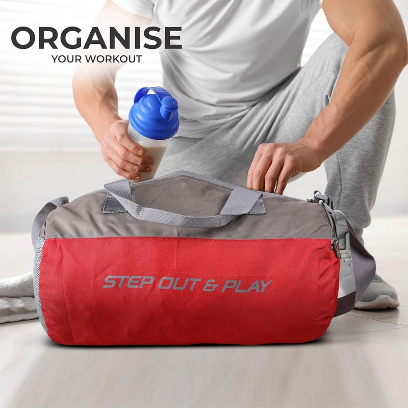 Nivia Unisex Adult Beast Gym Bag | Sports and Travel Bag for Gym, Training, Sports Gear and Everyday Carry - Image 4