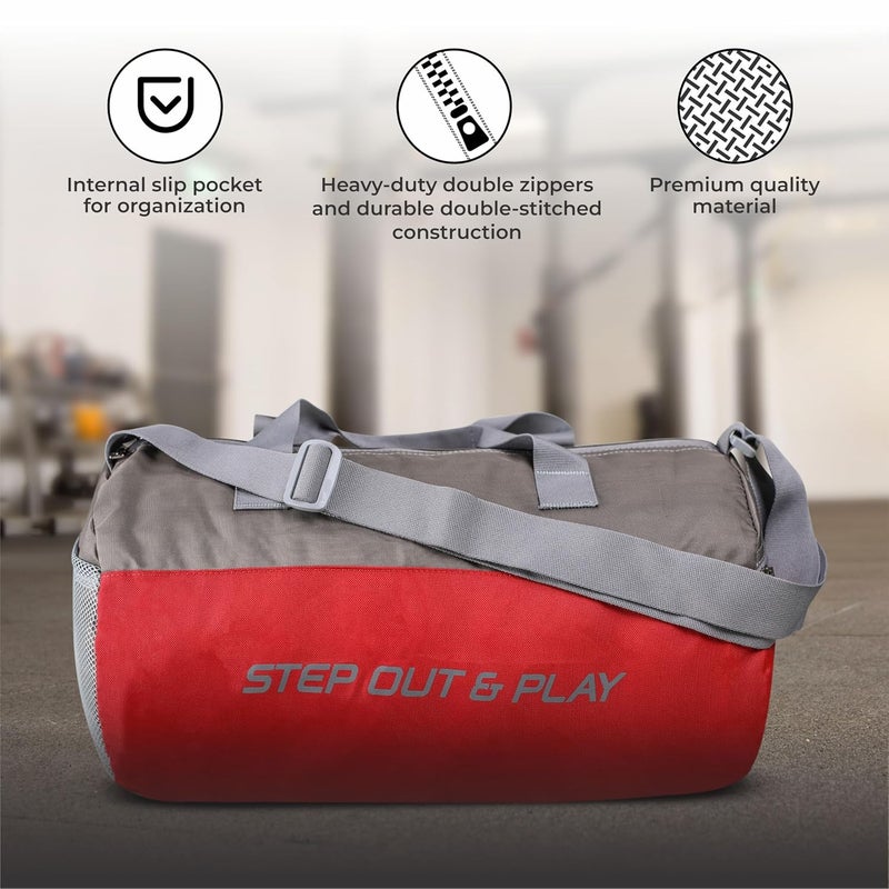 Nivia Unisex Adult Beast Gym Bag | Sports and Travel Bag for Gym, Training, Sports Gear and Everyday Carry - Image 2