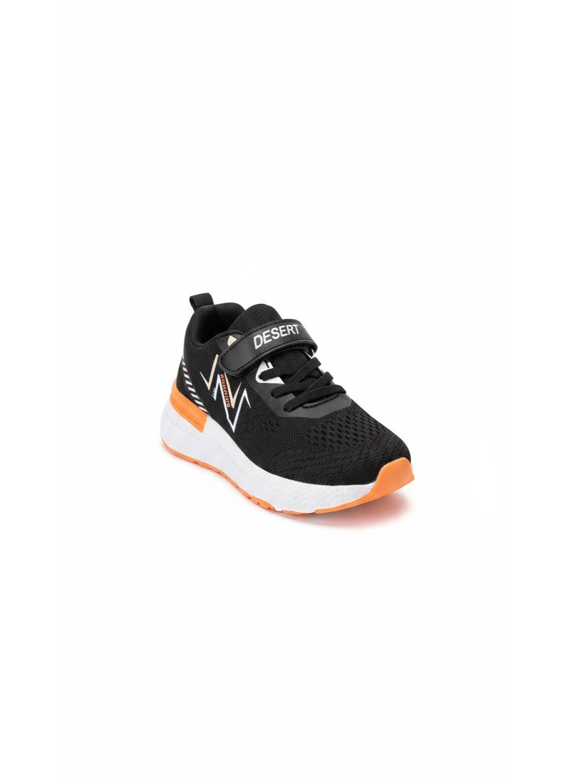 Unisex Knit Lace-up Sports Sneakers, Breathable Comfort Material