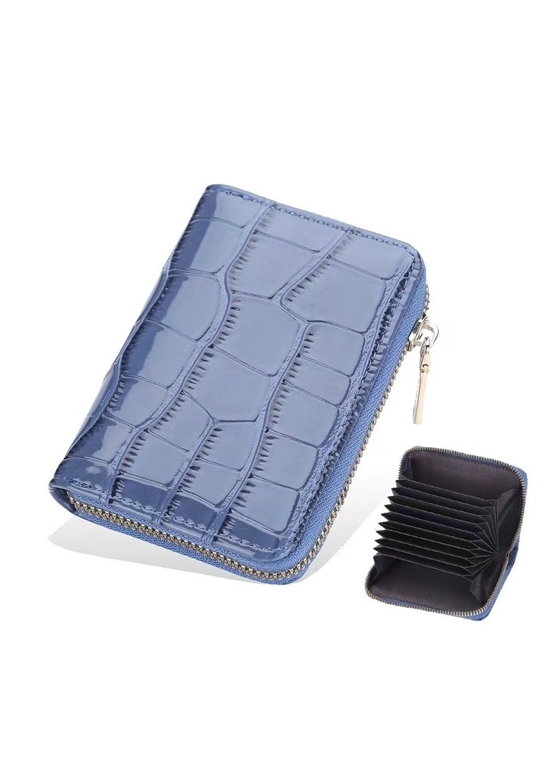 بايلليري Leather Wallet Blue - Image 1