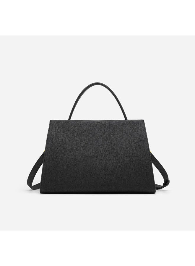 Hrhr Women's Handbag Office Commuter Top Handle Bag First Layer Cowhide Shoulder Crossbody Bag Birthday Gift For Women - Image 5