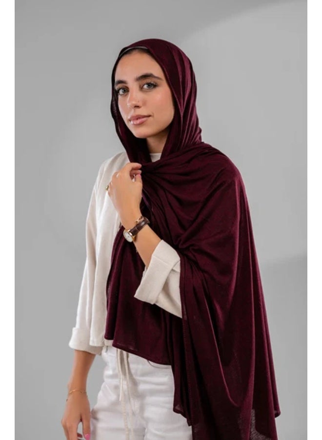 طرحة جيل لايكرا تايلاندي جيل راقية - عنابي