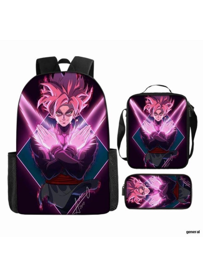 عام حقيبة ظهر مطبوعة عالمية مشتركة - مجموعة حقائب ظهر من ثلاث قطع (متوفرة للطلاب والأطفال والأصدقاء في النزهايات وتسلق الجبال وما إلى ذلك) - 43 - Image 1